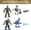 Halo Universe Ghost of Requiem Set w/ 4 Micro Action Figures 2021 MEGA HHC36 NEW