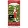 Barbie in Busy Gal Fashion Figurine and Portfolio Ornament Set Hallmark Set of 2