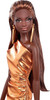 The Barbie Look City Shine Bronze Dress Doll African American 2014 Mattel CFP40