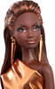 The Barbie Look City Shine Bronze Dress Doll African American 2014 Mattel CFP40