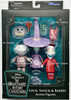 The Nightmare Before Christmas Lock Shock and Barrel Action Figure Set 2024