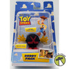 Disney Pixar Toy Story Sheriff Woody & Hockey Puck Buddy Pack RARE Mattel NRFP
