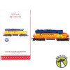Chessie System Locomotive Lionel Trains Die-Cast Ornament Hallmark Keepsake 2016
