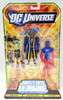 DC Universe JLU Aquagirl, Future Static, Micron Action Figures 2012 Mattel NRFP