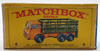 Matchbox #4 Vintage Stake Truck With Original Box Lesney New