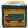 Matchbox #44 Vintage Refrigerator Truck with Original Box Lesney New