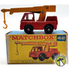 Matchbox #42 Vintage Iron Fairy Crane Vehicle with Original Box Lesney New