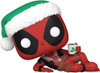 Funko Pop Marvel 1442 Holiday Deadpool Bobble-Head Figure