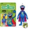 Sesame Street Reaction Wave 3 Super Grover Action Figure Super 7