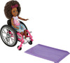 Barbie Chelsea Doll African American Doll with Wheelchair, Ramp and Accessories