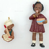 Nikki All Gods Children Martha Root Set of 2 Ornaments Hallmark Keepsake 1997