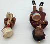 Nikki All Gods Children Martha Root Set of 2 Ornaments Hallmark Keepsake 1997