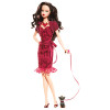 Miss Garnet Barbie Doll January Birthstone Beauties Collection Pink Label