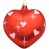 I Love Lucy Heart Kringle Glass Ornament Kurt S. Adler Inc
