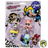 The Powerpuff Girls Blossom Buttercup Bubbles MoJo Keychains 1999 NRFP