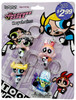 The Powerpuff Girls Blossom Buttercup Bubbles MoJo Keychains 1999 NRFP