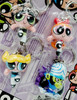The Powerpuff Girls Blossom Buttercup Bubbles MoJo Keychains 1999 NRFP