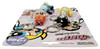 The Powerpuff Girls Blossom Buttercup Bubbles MoJo Keychains 1999 NRFP