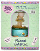 Precious Moments Girl Musical Waterball on Sculpted Base 2000 Enesco 46565