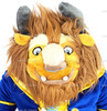 Disney Store Beauty and the Beast 18 inch Plush Beast Toy