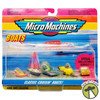 Micro Machines #3 Boats Collection Classic Cruisin' Boats With Bonus Car 1992