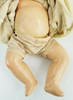 Antique Composition Baby Doll 1930s Bent Leg GFM Marked with Sleep Eyes