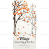 Department 56 Village Autumn Maple and Birch Trees Set of 4 Figurines 52655