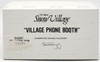 Department 56 Phone Booth The Original Snow Village  Figurine 54291