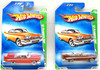 Hot Wheels Lot of 2 '57 Plymouth Fury Vehicle 2/12 Treasure Hunts 2008 Mattel