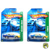 Hot Wheels Lot of 2 '69 Pontiac GTO Vehicle 1/12 Treasure Hunts 2006 Mattel
