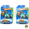 Hot Wheels Lot of 2 '37 Ford Vehicle 5/12 Treasure Hunts 2008 Mattel