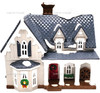 Department 56 Snow Village American Architecture Series Gothic Farmhouse 54046