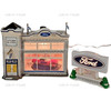 Department 56 Original Snow Village Uptown Motors Ford 3 Pieces 54941