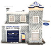 Department 56 Original Snow Village Uptown Motors Ford 3 Pieces 54941