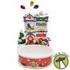 Department 56 M&M's Holiday Toys Lighted House & Candy Dish No. 59316