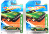 Hot Wheels Lot of 2 '71 Mustang Funny Car 10/15 Treasure Hunts 2010 Mattel