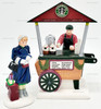 Department 56 The Original Snow Village Starbucks Coffee Cart Accessory Set of 2