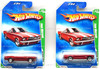 Hot Wheels Lot of 2 Ford Mustang "Vert" Vehicle 1/12 Treasure Hunt 2009 Mattel