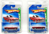 Hot Wheels Lot of 2 Ford Mustang "Vert" Vehicle 1/12 Treasure Hunt 2009 Mattel