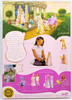 Barbie as Rapunzel Doll with Musical Hairbrush 2001 Mattel 55532