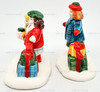 Department 56 Original Snow Village Girls Shopping with Packages Figurines 50962