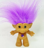 Treasure Trolls With Wishstones Lot of 4 Ace Novelty 1990s Diamond Heart Circle