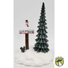Department 56 Village Let It Snow Snowman Sign Resin Accessory 52594