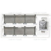 Department 56 Chain Link Fence With Gate Set of 3 Accessories 52345