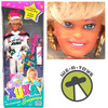 Xuxa Free Toy Surprise & Stickers Blonde Doll 1993 Rose Art No. 20000