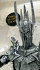 Lord of the Rings Fellowship of the Ring 10" Electronic Sauron Figure Toy Biz
