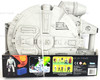 Star Wars Power of the Force Millennium Falcon Carry Case & Crew Trooper Kenner
