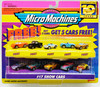 Micro Machines #17 Show Cars Collection with 5 Bonus Cars 1997 Galoob