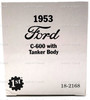 First Gear Texaco 1953 Ford C-600 with Tanker Body Star Enterprise #18-2168