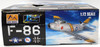 Easy Model F-86 Plane Platinum Collectible Assembled Model 2008 MRC #37104
